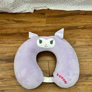 Miniso Kuromi Neck Cushion Pillow